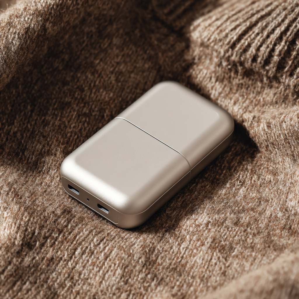 Rechargeable Hand Warmer item that fits in your pocPket
