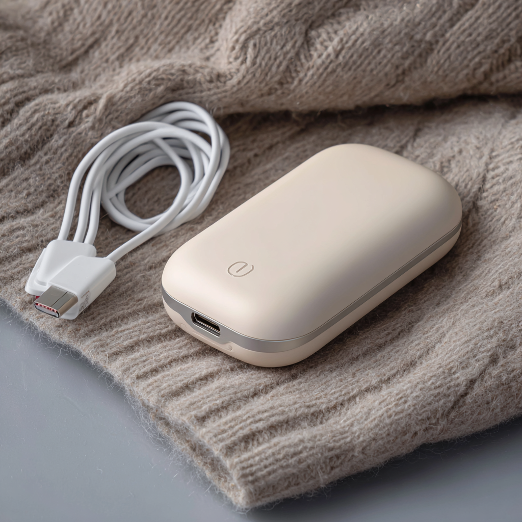 Rechargeable Hand Warmer item that fits in your pocPket