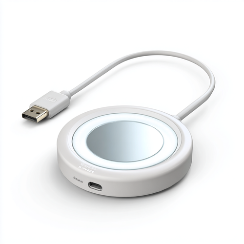 Clip-On Ring Light: A portable light for perfect selfies and calls