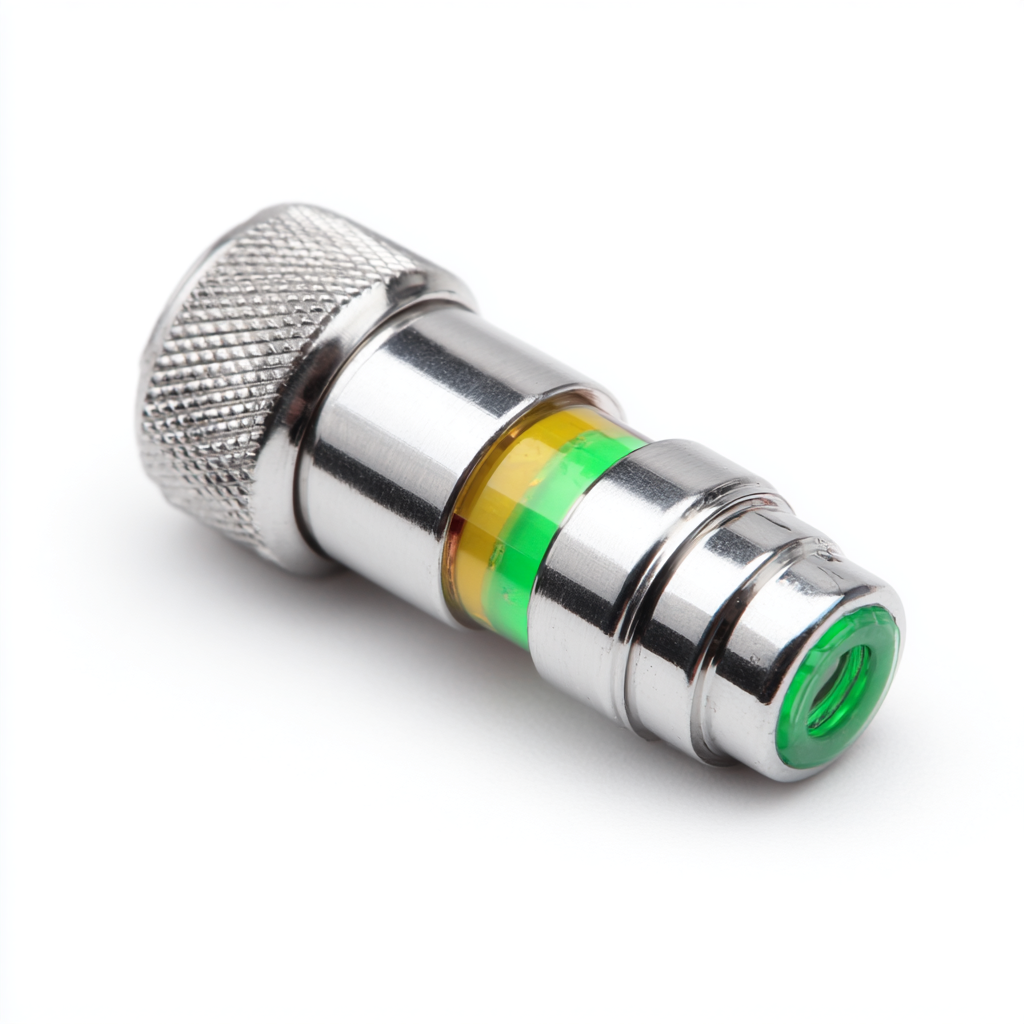 Tire Pressure Monitoring Valve Caps—A Safety Colour Alert System