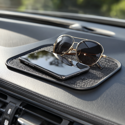 Dashboard Anti-Slip Mat: Keeps Phones and Accessories Secure