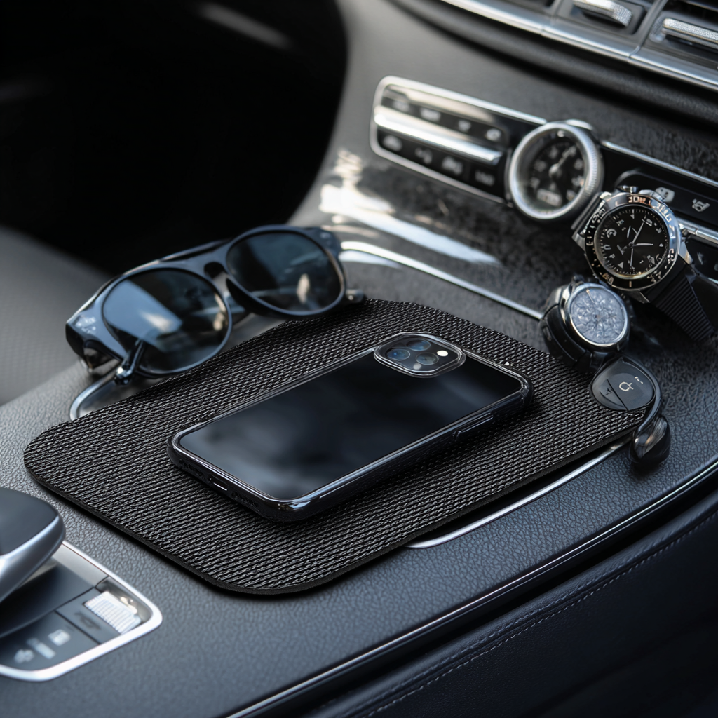 Dashboard Anti-Slip Mat: Keeps Phones and Accessories Secure