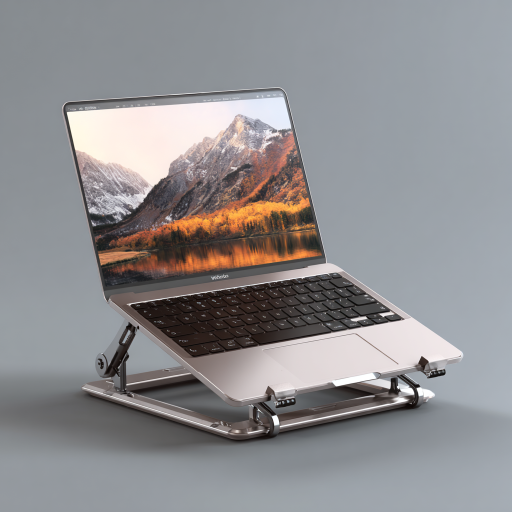 Laptop Stand That Folds Up—Portable and Comfortable