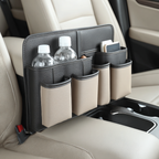 Backseat Storage Solution with Multi-Pocket Car Seat Organiser