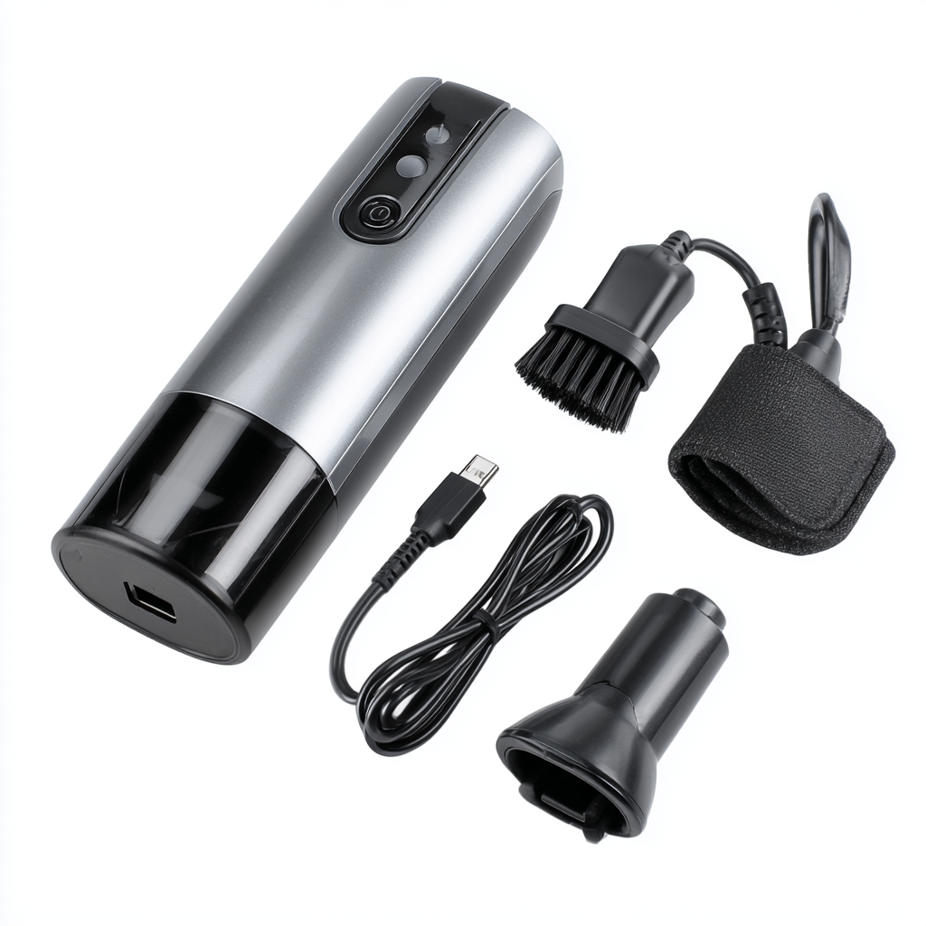 High-Power Mini Suction Device for Portable Car Vacuum Cleaner